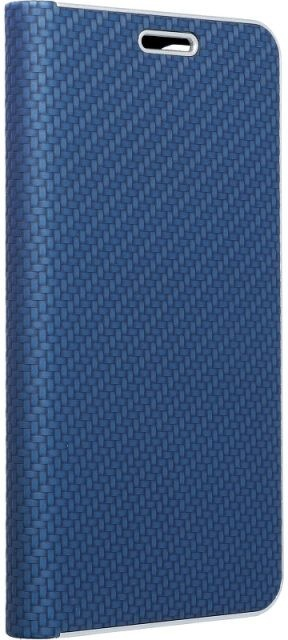 Pouzdro Luna Carbon Samsung Galaxy A52 / A52 5G / A52s 5G modré