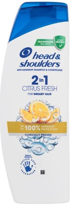 Head & Shoulders Citrus Fresh 2v1 šampon a kondicioner 400 ml