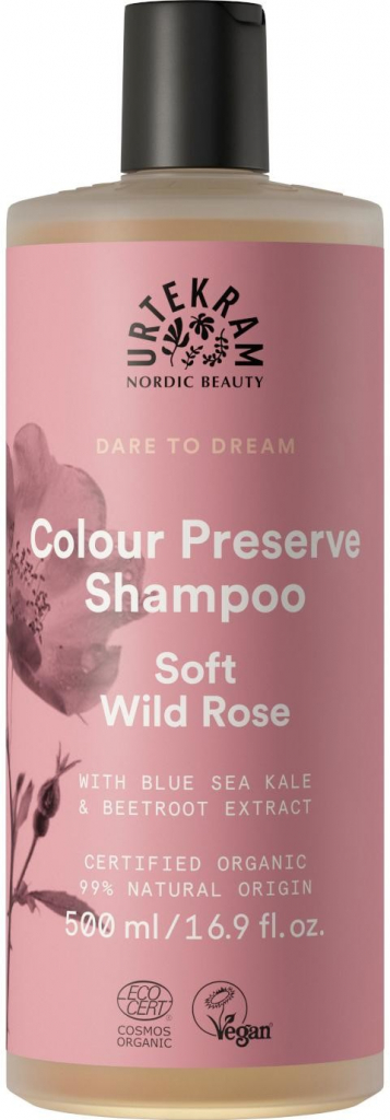Urtekram Shampoo divoká růže BIO 500 ml