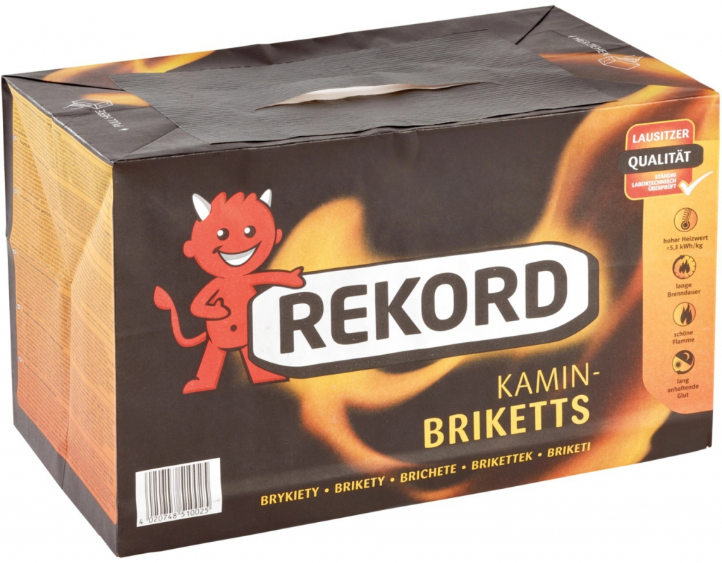 OBI Rekord uhelné brikety 10 kg