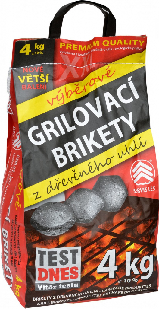 Lesy Deblice Premium Quality grilovací brikety 4 kg