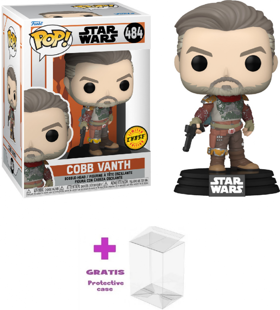 Funko Pop! 484 Star Wars The Mandalorian Cobb Vanth Chase