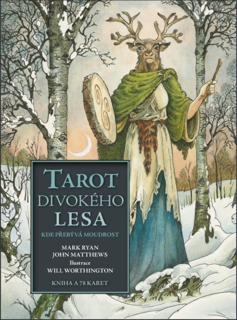 Tarot divokého lesa kde přebývá moudrost - Kniha + 78 karet