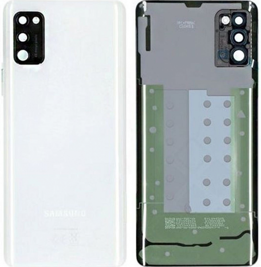 Kryt Samsung Galaxy A41 zadní bílý