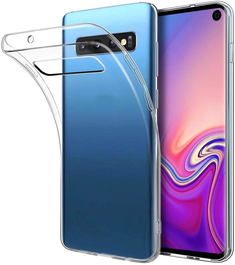 Pouzdro VSECHNONAMOBIL Silikonový obal Samsung Galaxy S10 průhledný 12930