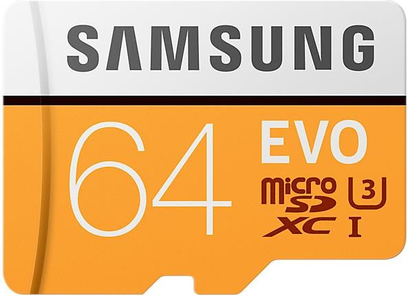 Samsung microSDXC 64 GB UHS-I U3 MB-MP64GA/EU