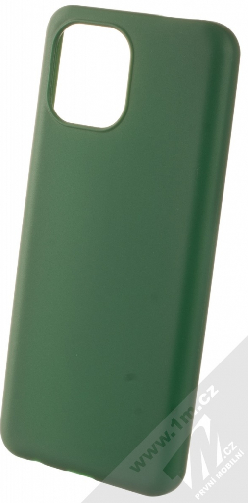 Pouzdro 1Mcz Matt TPU ochranné silikonové Xiaomi Redmi A1, Redmi A2 tmavě zelené