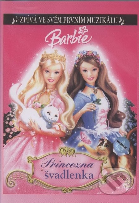 Barbie princezna a švadlenka DVD