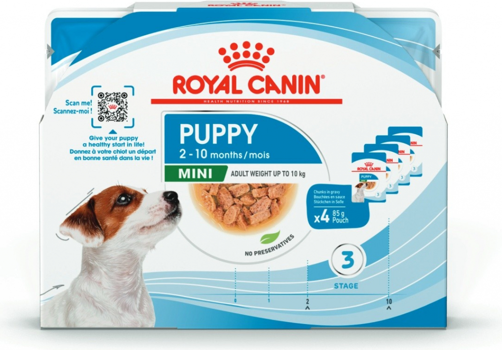 Royal canin Mini Puppy kapsy 4 x 85 g