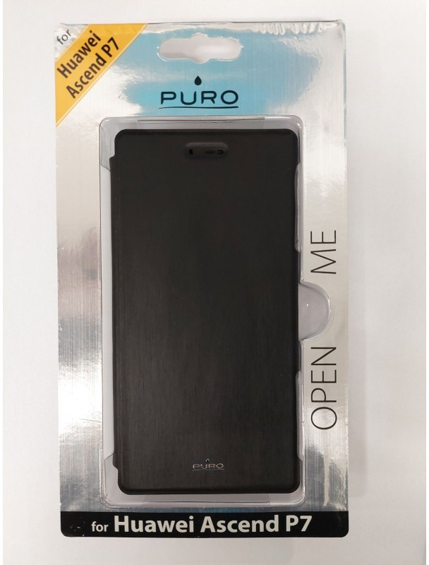 Pouzdro Puro Huawei Ascend P7 s přihrádkou na kartu