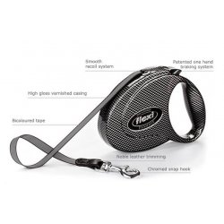 Flexi Fashion Gentleman 5m/25kg pásek Carbon