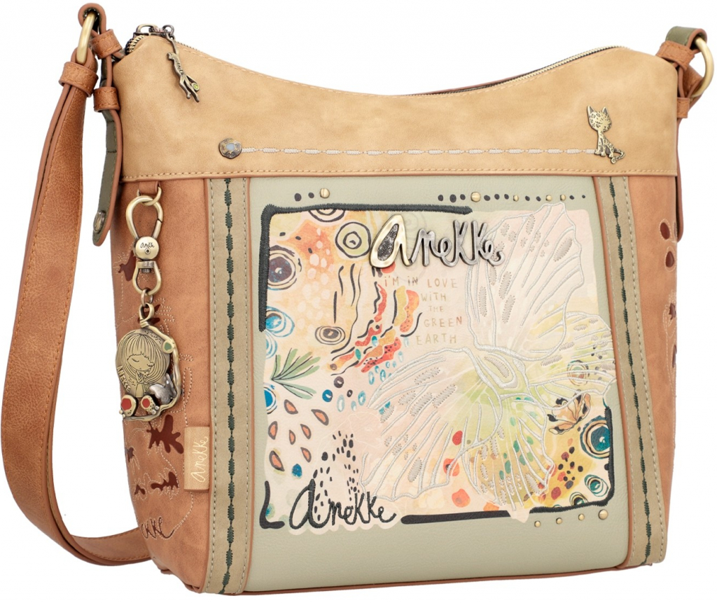 Anekke hobo crossbody kabelka Butterfly