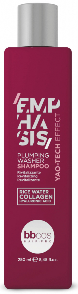 BBcos Emphasis Plumping Washer Yao-Tech šampon 250 ml
