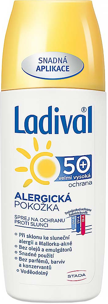 Ladival Alergická pokožka SPF50+ spray 150 ml