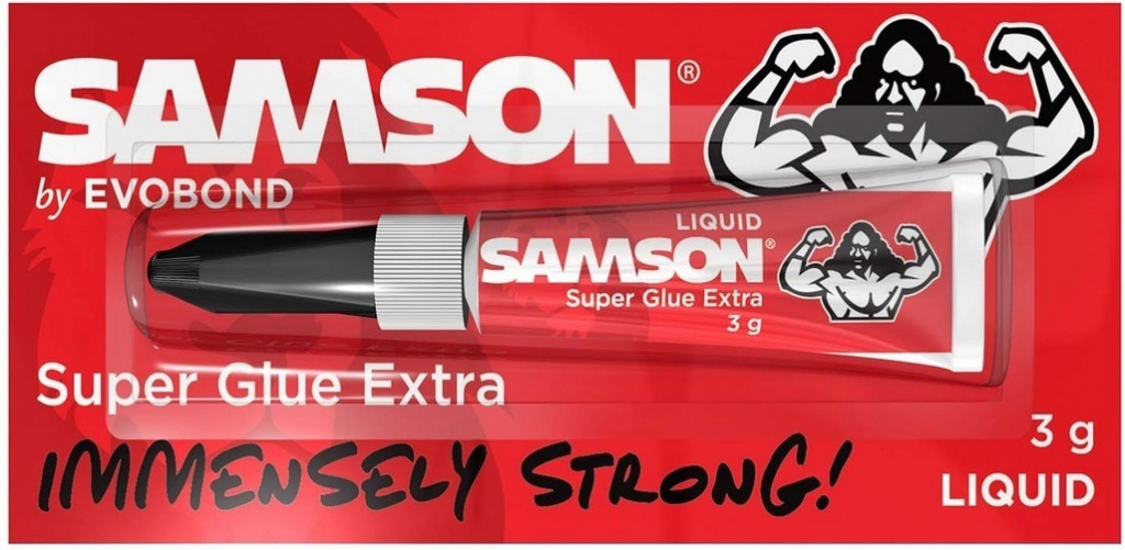 Samson Super Glue Extra vteřinové lepidlo 3g