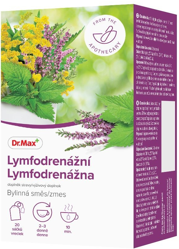 Dr.Max Lymfodrenážní bylinná směs 20 x 1,5 g