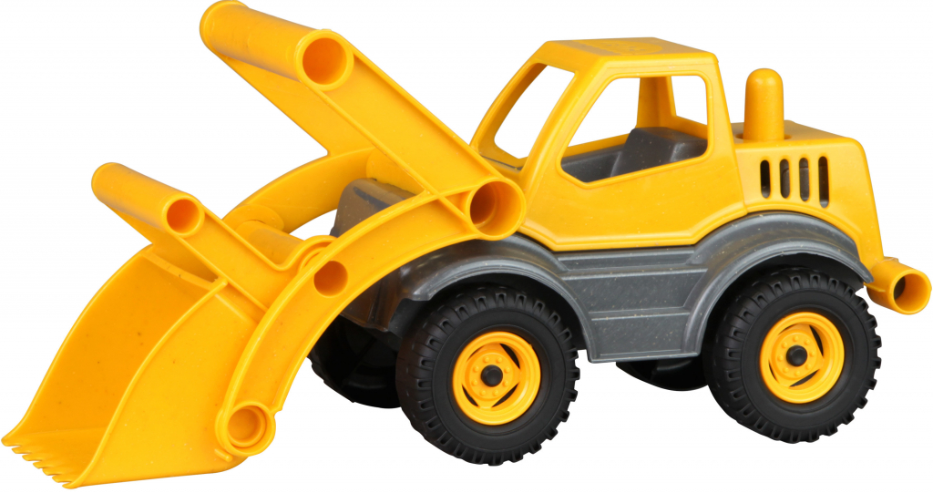 Lena Auto stavební Eco nakladač aktivní 34 cm žlutý plast 4212