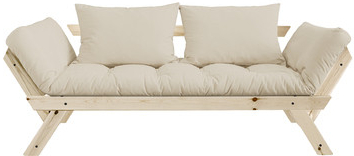 Karup sofa Bebop *180 cm natural + futon beige 747