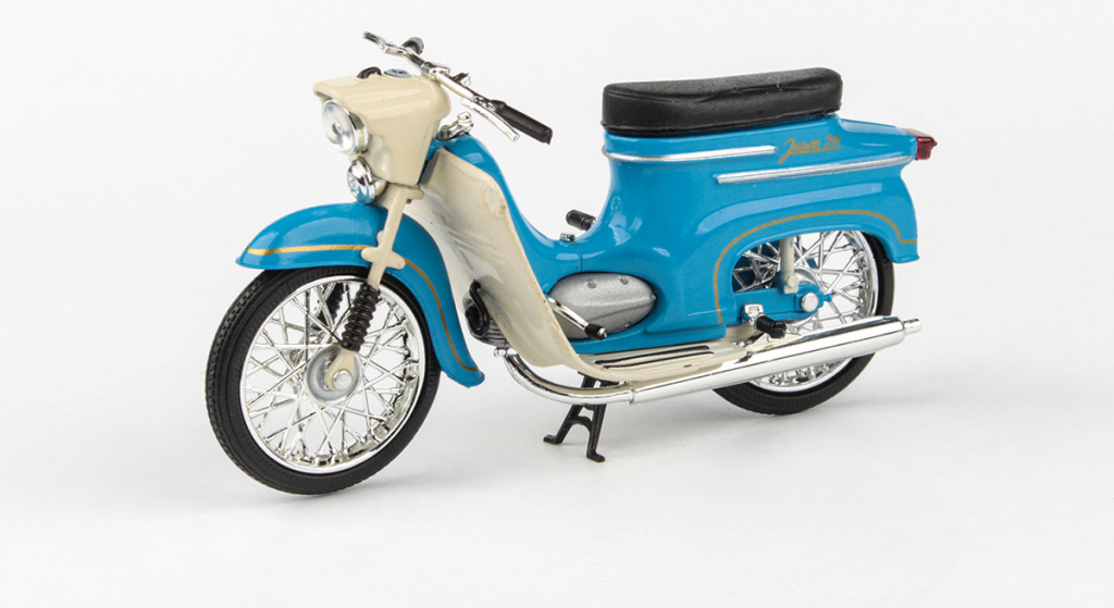 Abrex Jawa 50 Pionýr typ 20 1967 Modrý 1:18