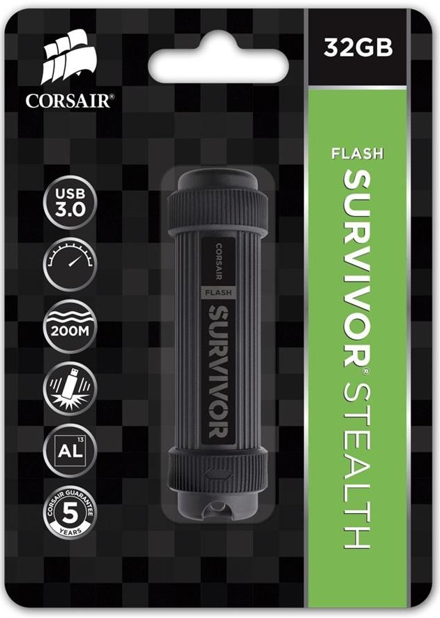 Corsair Survivor Stealth 32GB CMFSS3B-32GB