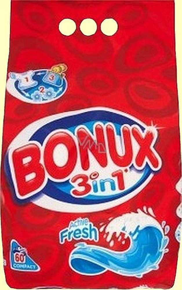 Bonux 3in1 Ice Fresh prací prášek 60 PD 4,5 kg