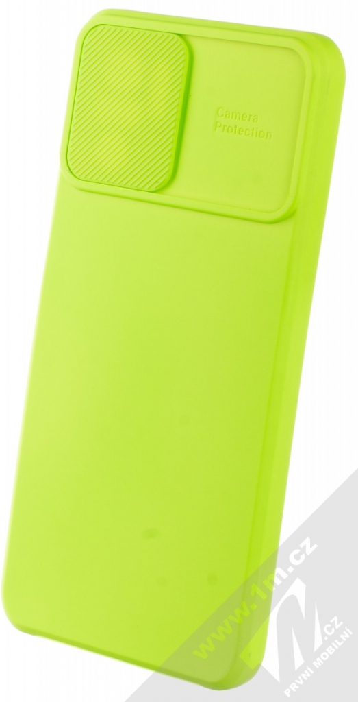 Pouzdro 1Mcz CamShield Soft ochranné Xiaomi Redmi Note 10, Redmi Note 10S, Poco M5s limetkově zelené
