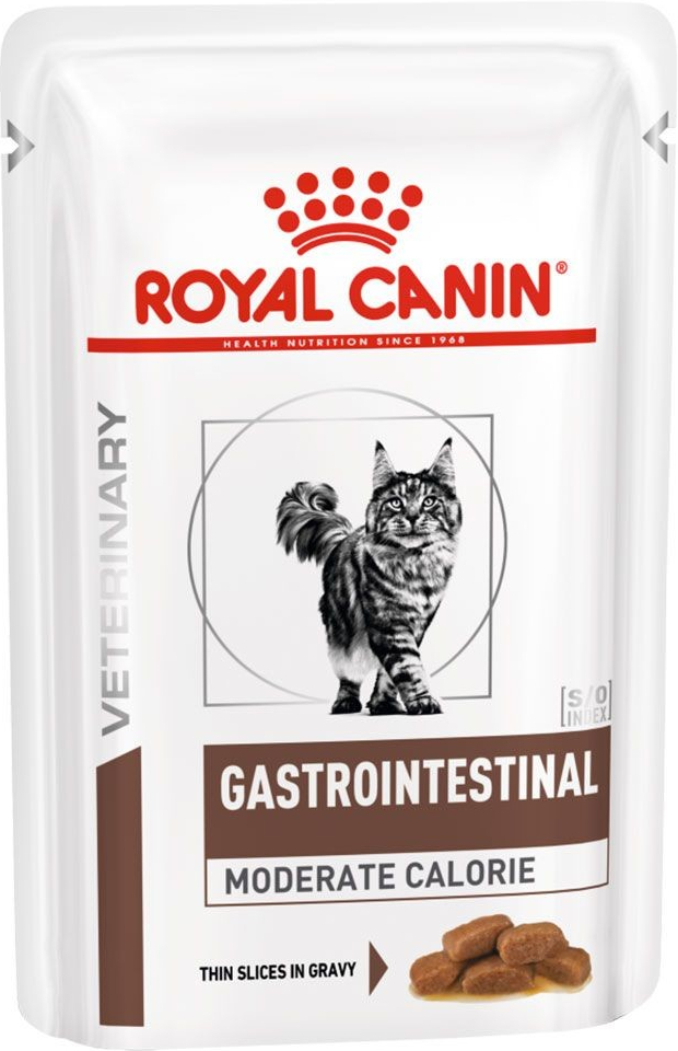 Royal Canin Veterinary Diet Cat Gastro Intestinal Moderate Calorie 12 x 85 g