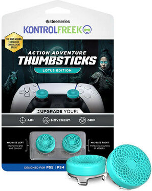 Kontrolfreek Action Lotus modrá / Tlačítka pro PS5 ovladač (7102-PS5)