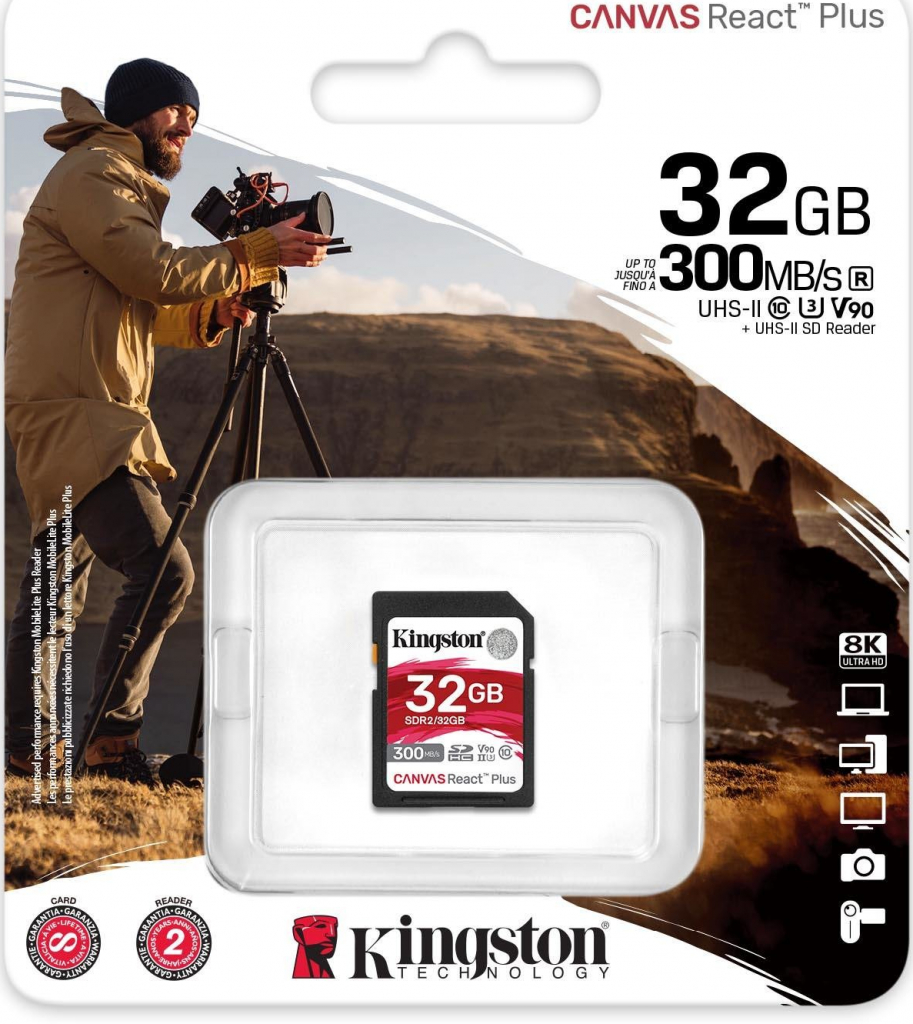 Kingston SDHC UHS-II 32 GB SDR2/32GB