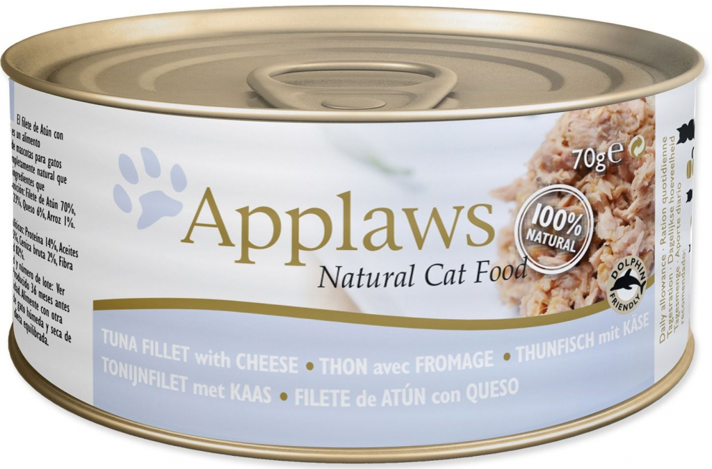 Applaws Cat Tuňák se sýrem 70 g