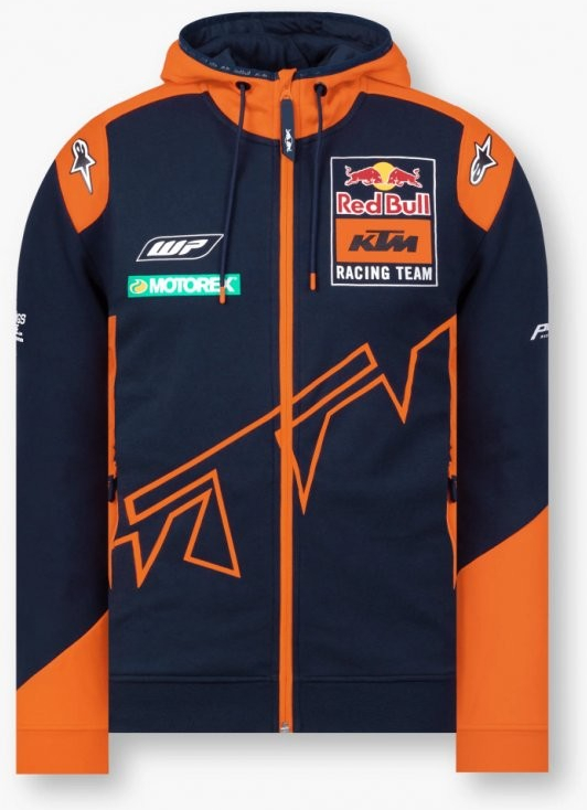 Mikina KTM Red Bull oranžovo/modrá