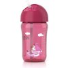 Avent růžový hrneček s brčkem 340ml 18m+