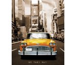 Plakát NYC taxi