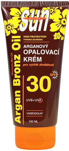 Vivaco Sun opalovací olej s Bio-arganovým olejem SPF30 100 ml