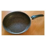 Granit keramik odnímatelná ručka s poklicí 28cm indukce