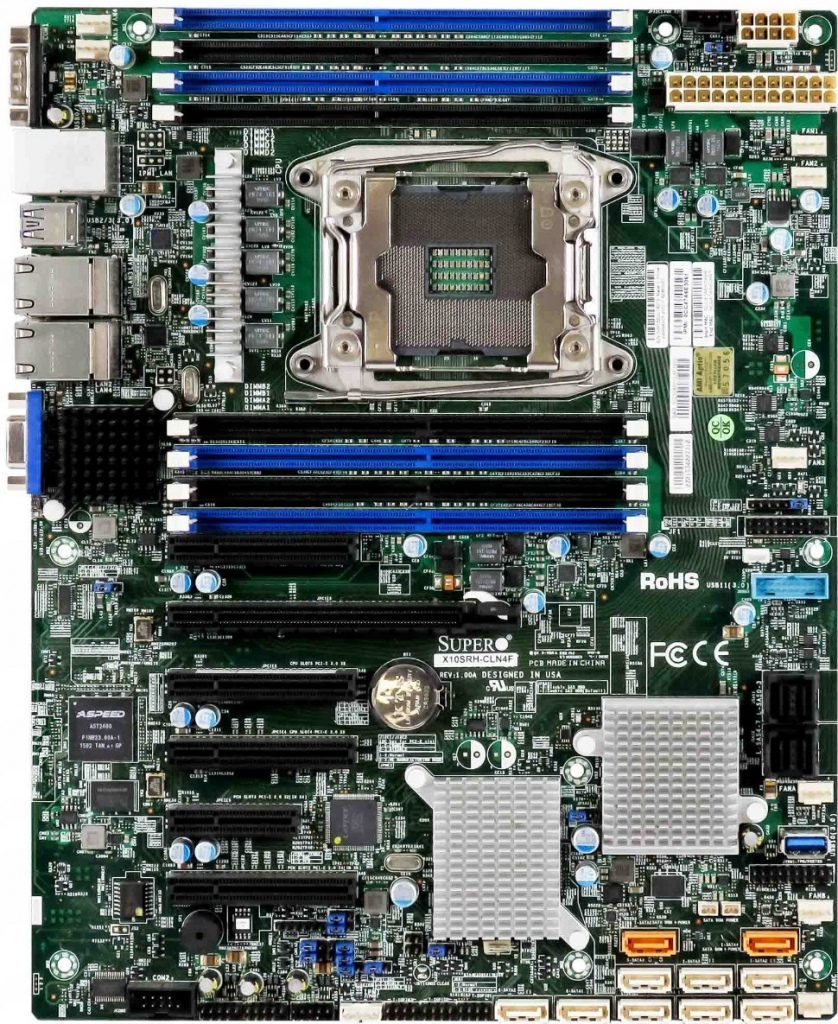 Supermicro MBD-X10SRH-CLN4F-B