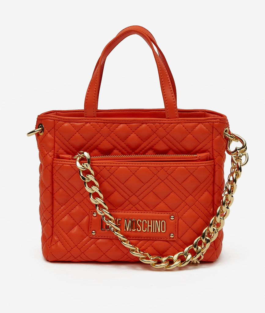 Love Moschino Oranžová dámská kabelka