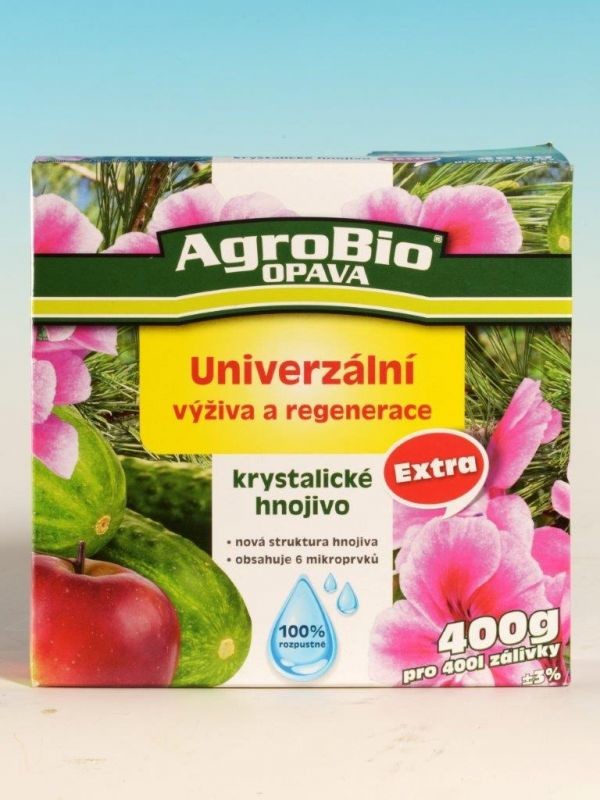 AgroBio Krystalické hnojivo Extra Univerzální 0,4 kg