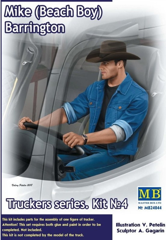 Master Box Mike Beach Boy Barrington Trucker series MB24044 1:24