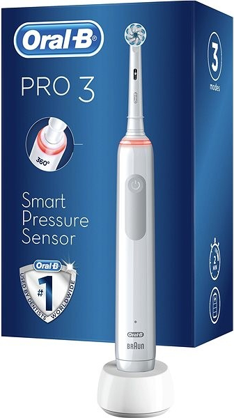 Oral-B Pro 3 3000 Cross Action White