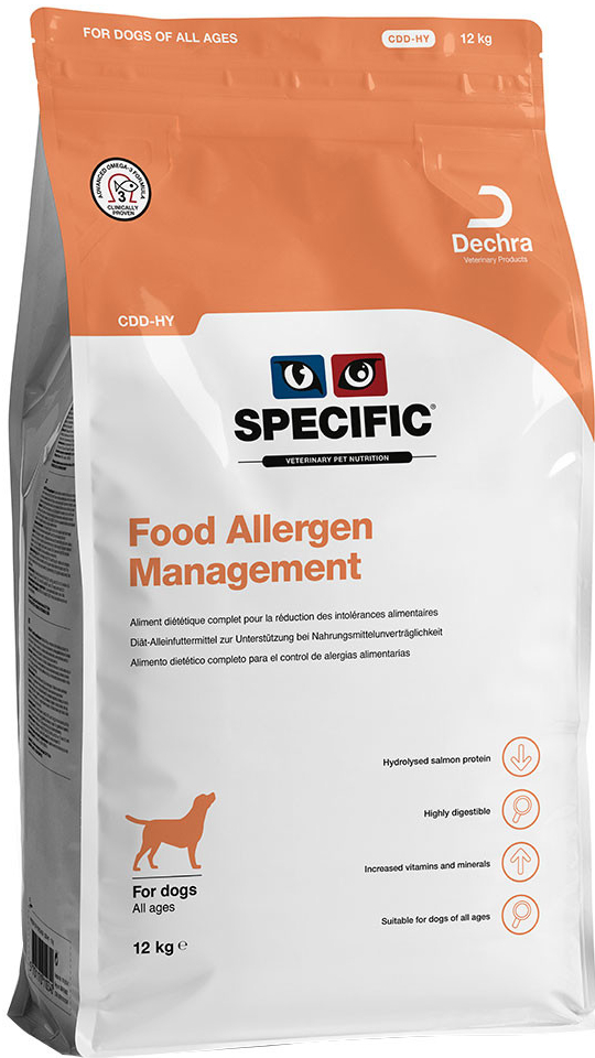 Specific Dog CDD HY Food Allergy Management 2 x 12 kg