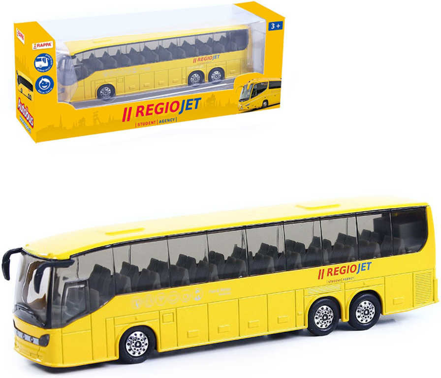 Rappa autobus RegioJet kov/plast 18,5 cm