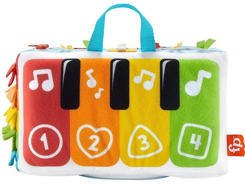 Fisher Price Měkké piano se zrcadlem