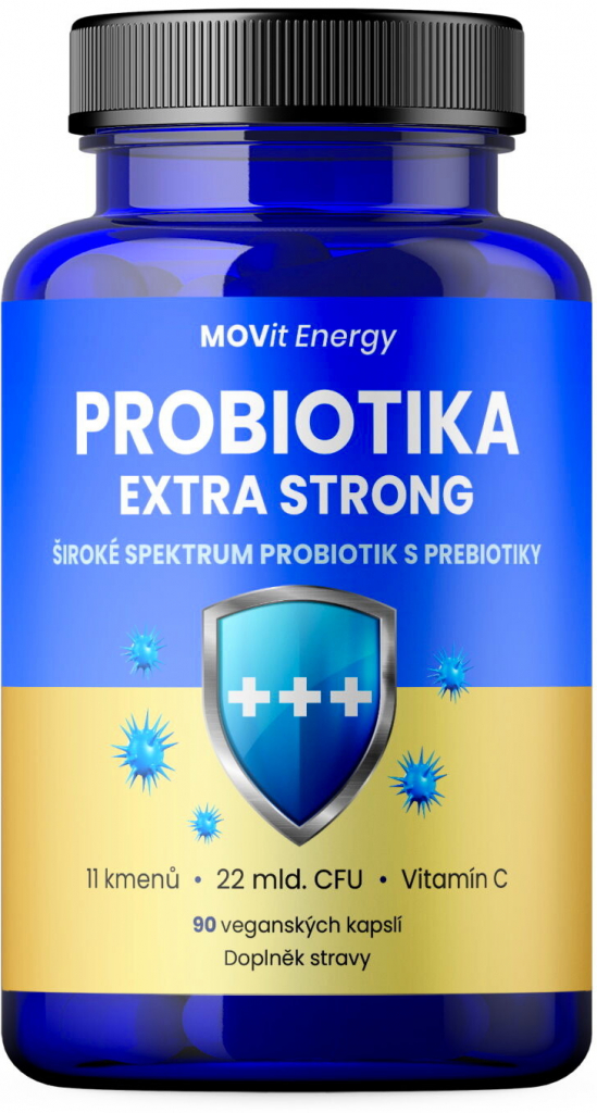 MOVit Energy Probiotika EXTRA STRONG 90 kapslí