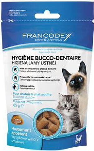 Francodex Pochoutka Breath Dental kočka 65 g