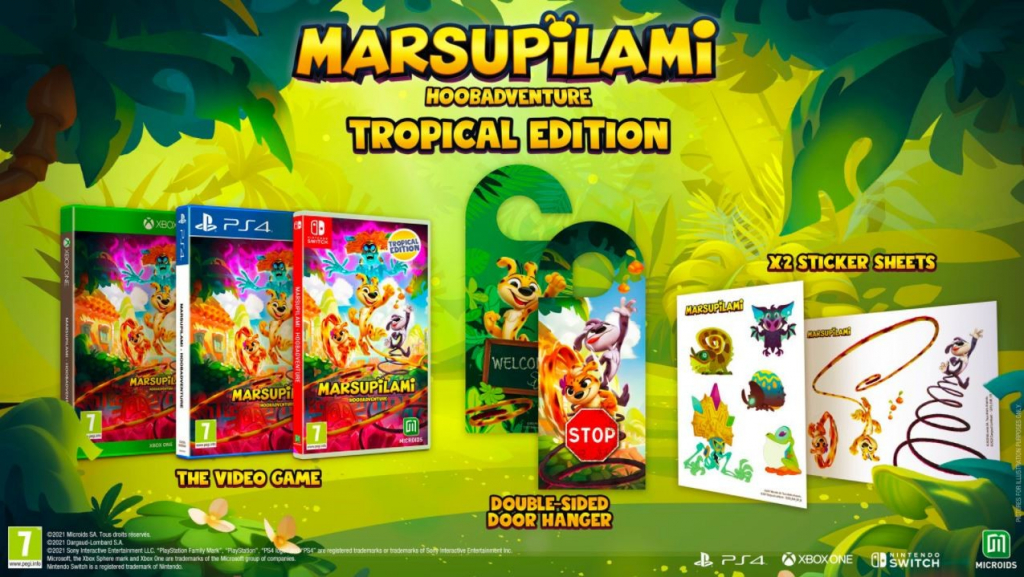 Marsupilami: Hoobadventure! (Tropical Edition)
