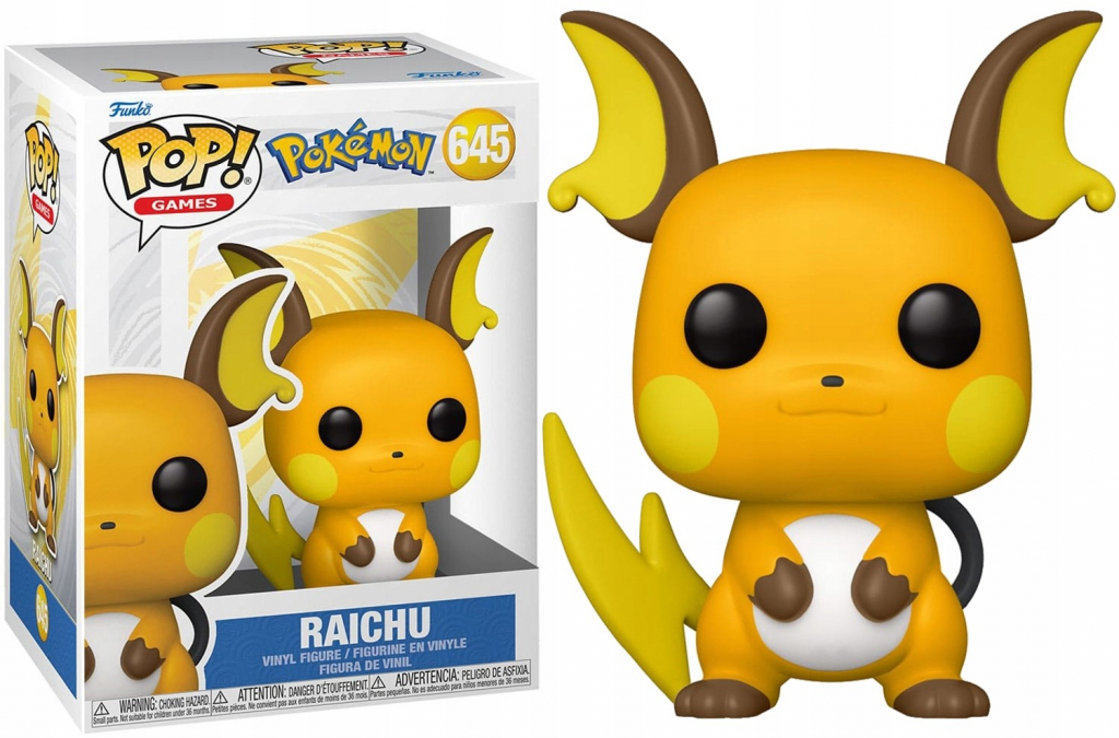 Funko Pop! Pokémon Raichu Games 864