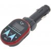 MP3 přehrávač a FM Transmitter s dálkovým ovládáním - černá, červená TF / USB MP3 přehrávač a FM Transmitter s dálkovým ovládáním - černá, červená TF / USB