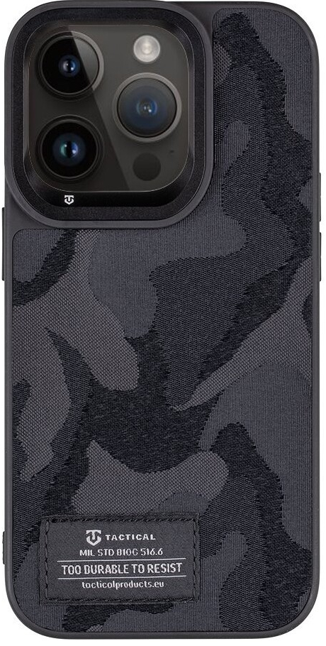 Pouzdro Tactical Camo Troop Apple iPhone 14 Pro černé