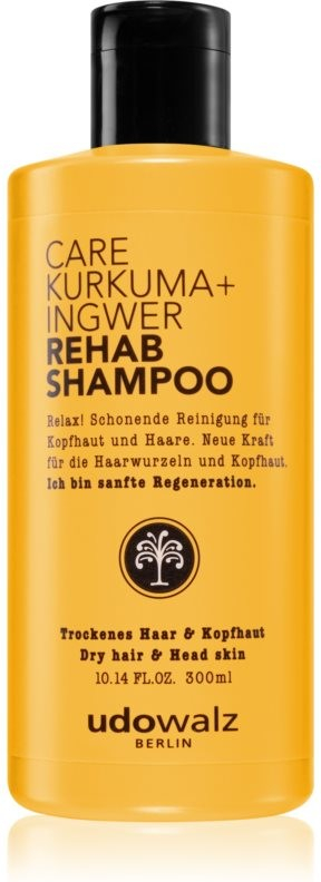 Udo Walz Rehab Kurkuma & Ingwer šampon 300 ml